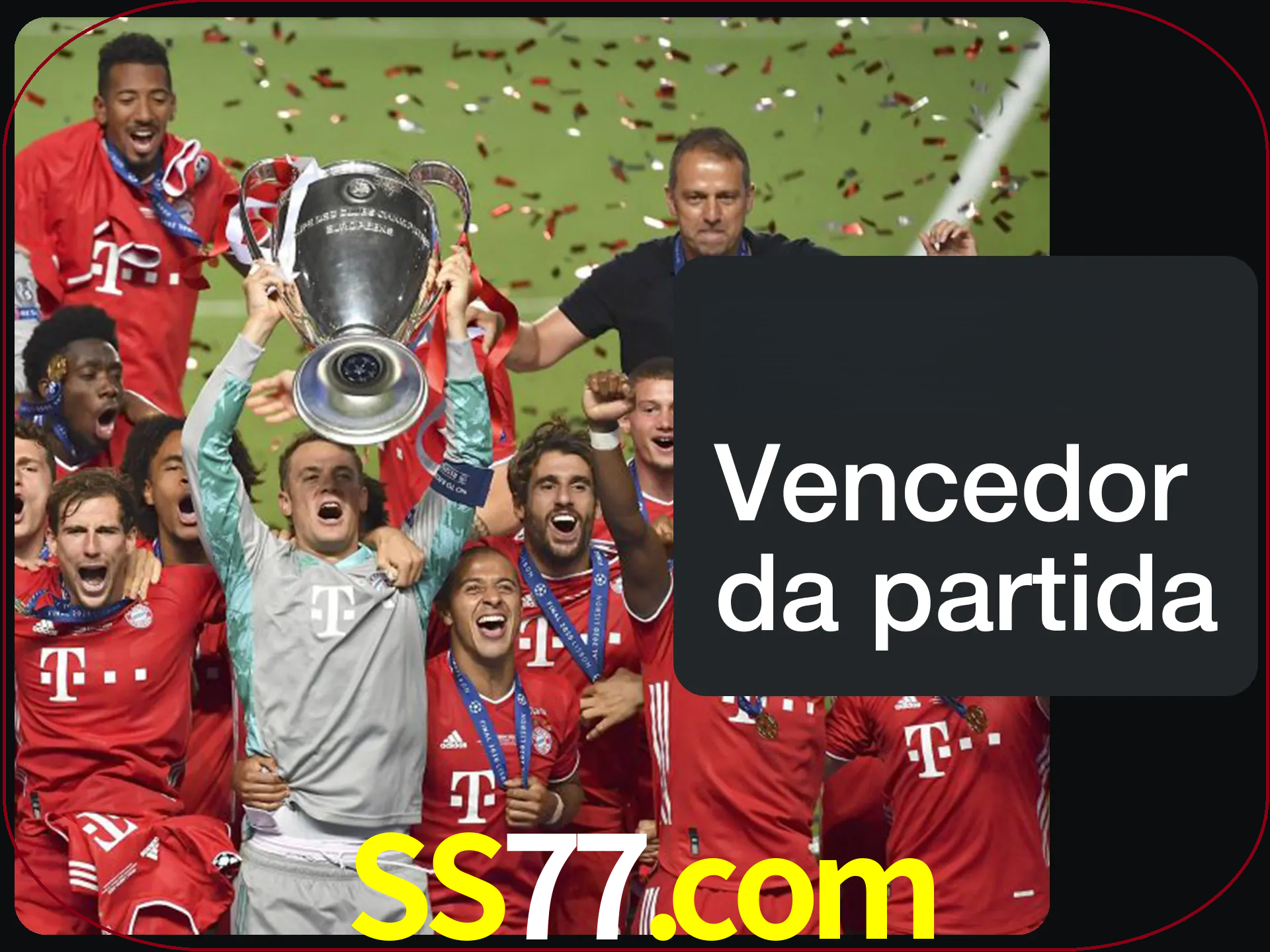 Aposte no vencedor e ganhe uma grande quantia de dinheiro.
